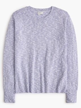 NWT J.Crew Factory Crewneck Beach Sweater Violet